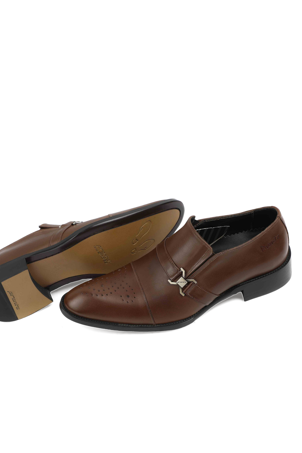 Cap Toe Strap Loafer