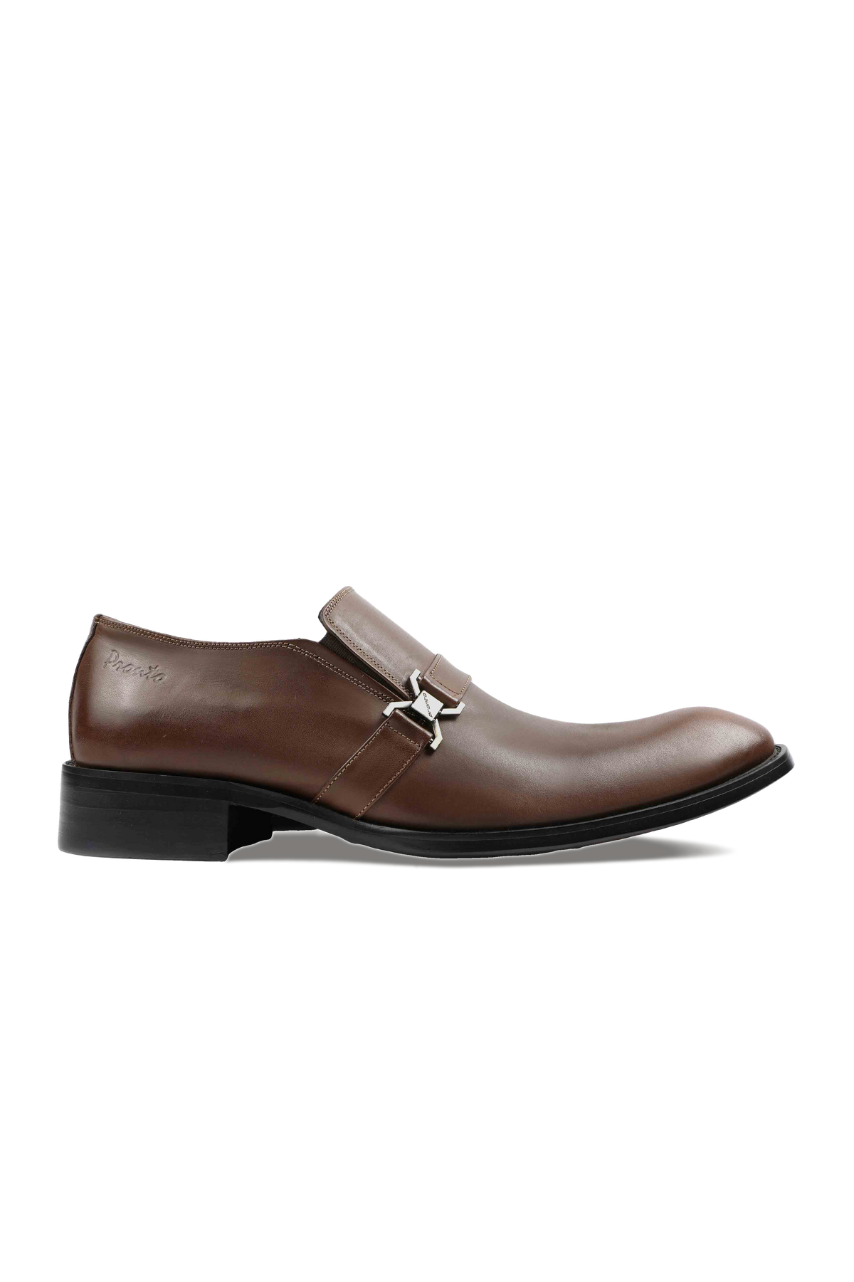 Plain Toe Strap Loafer