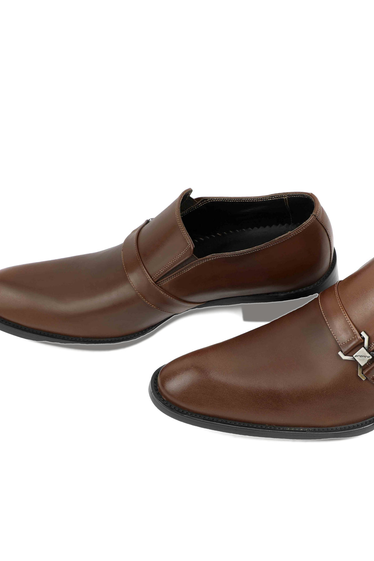 Plain Toe Strap Loafer