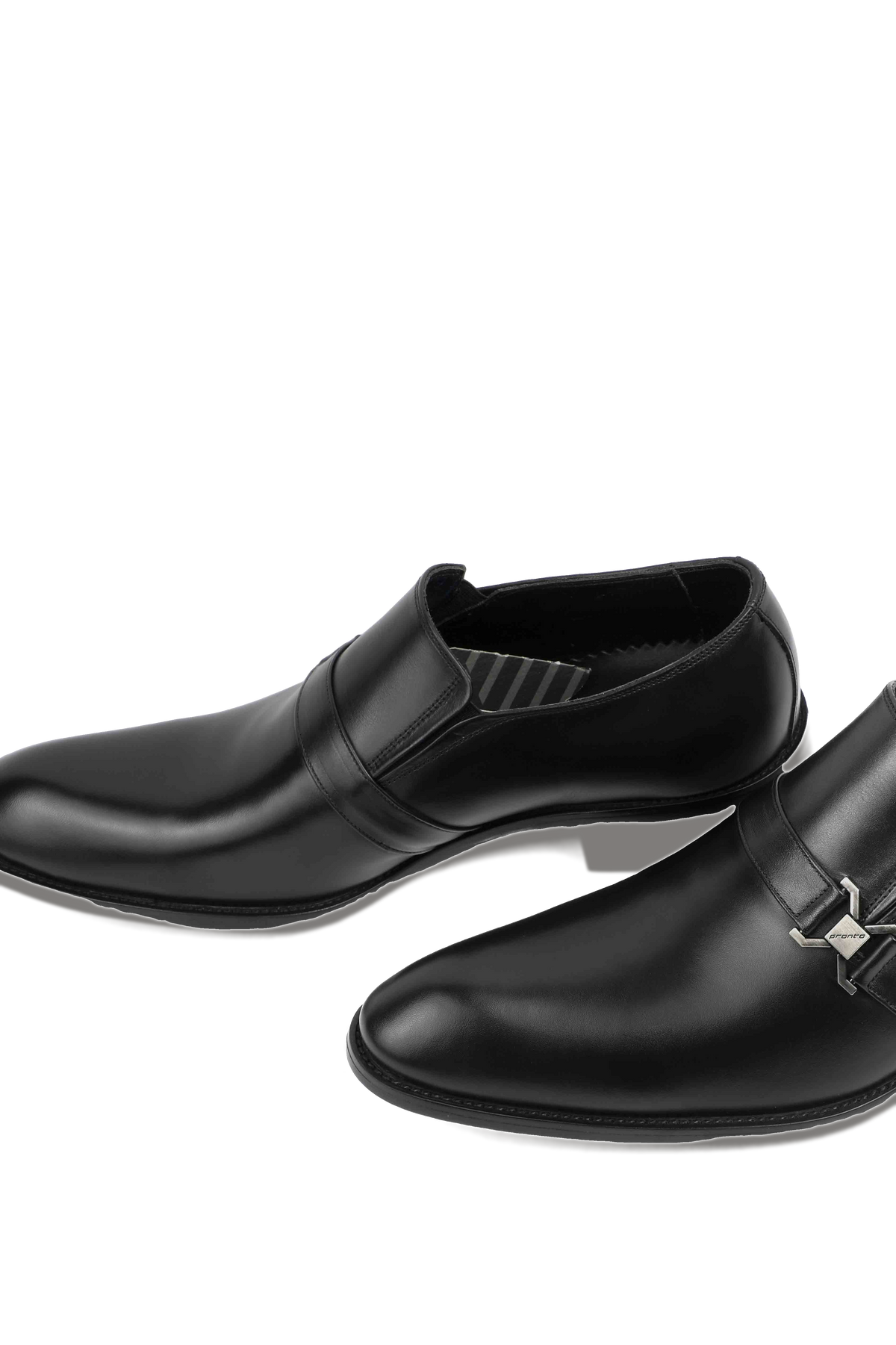 Plain Toe Strap Loafer