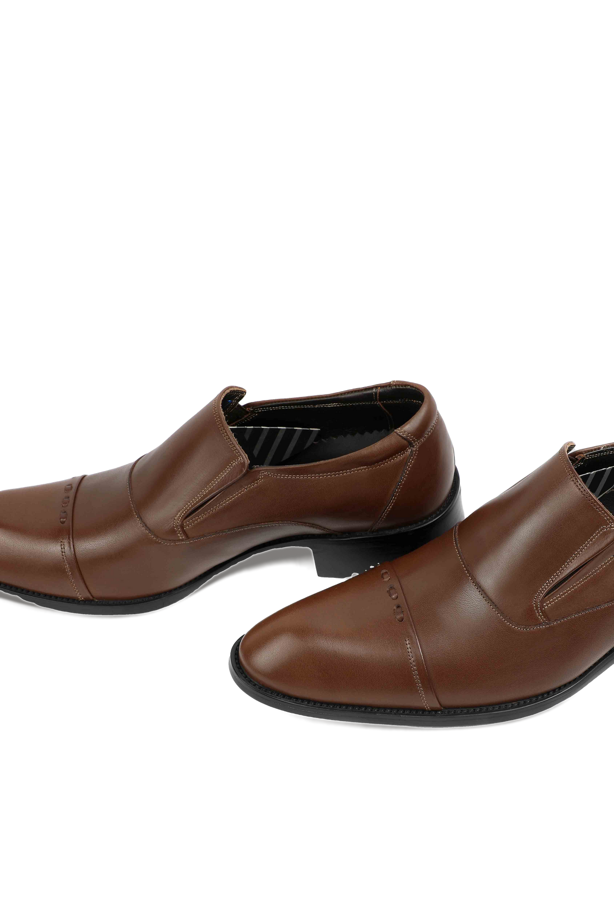 Cap Toe Strap Loafer