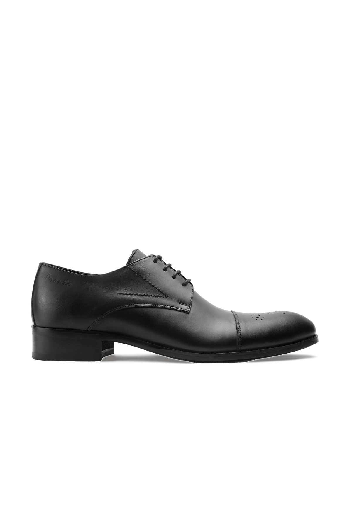 Cap toe derby