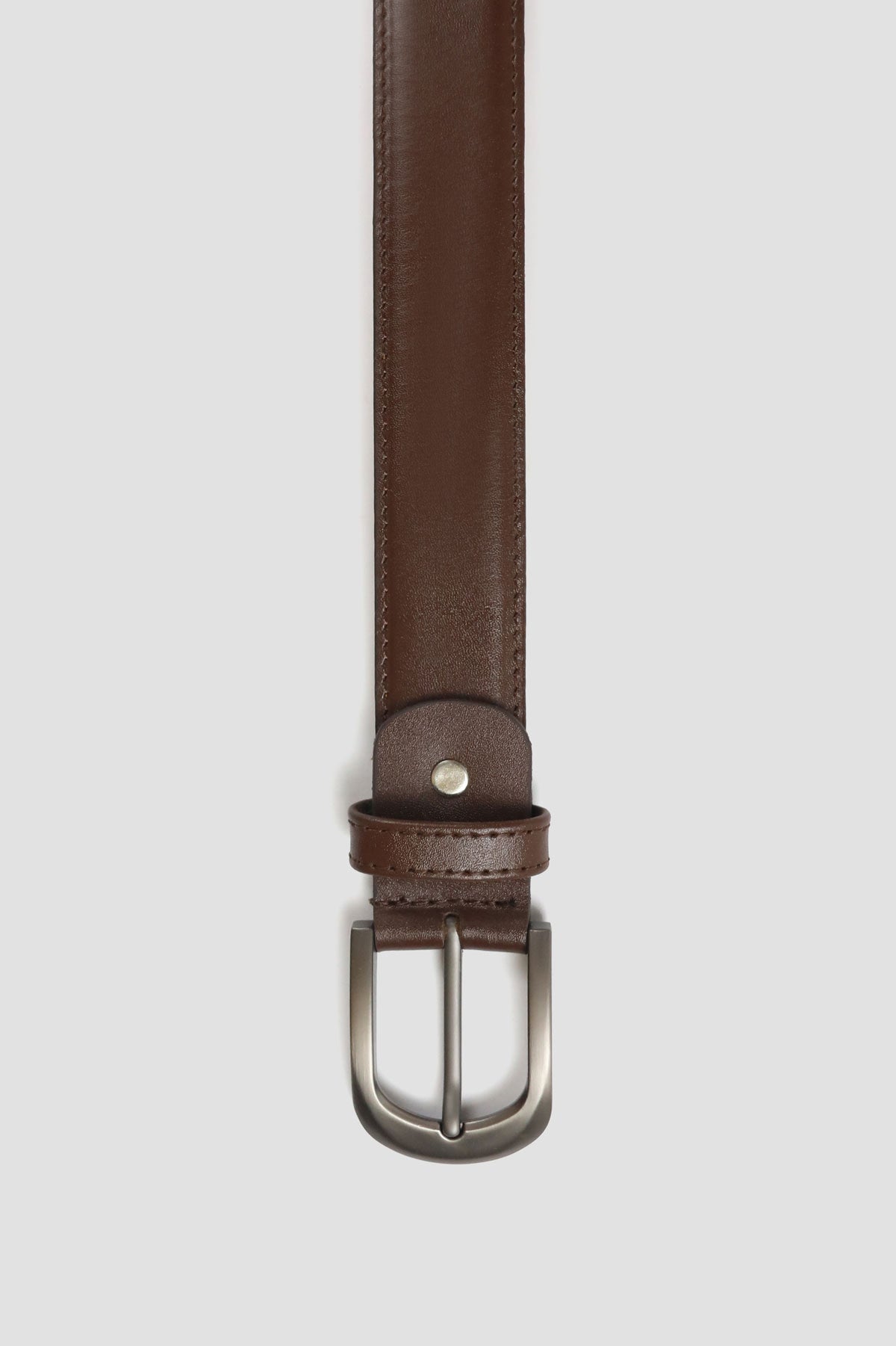 Brown classic belt