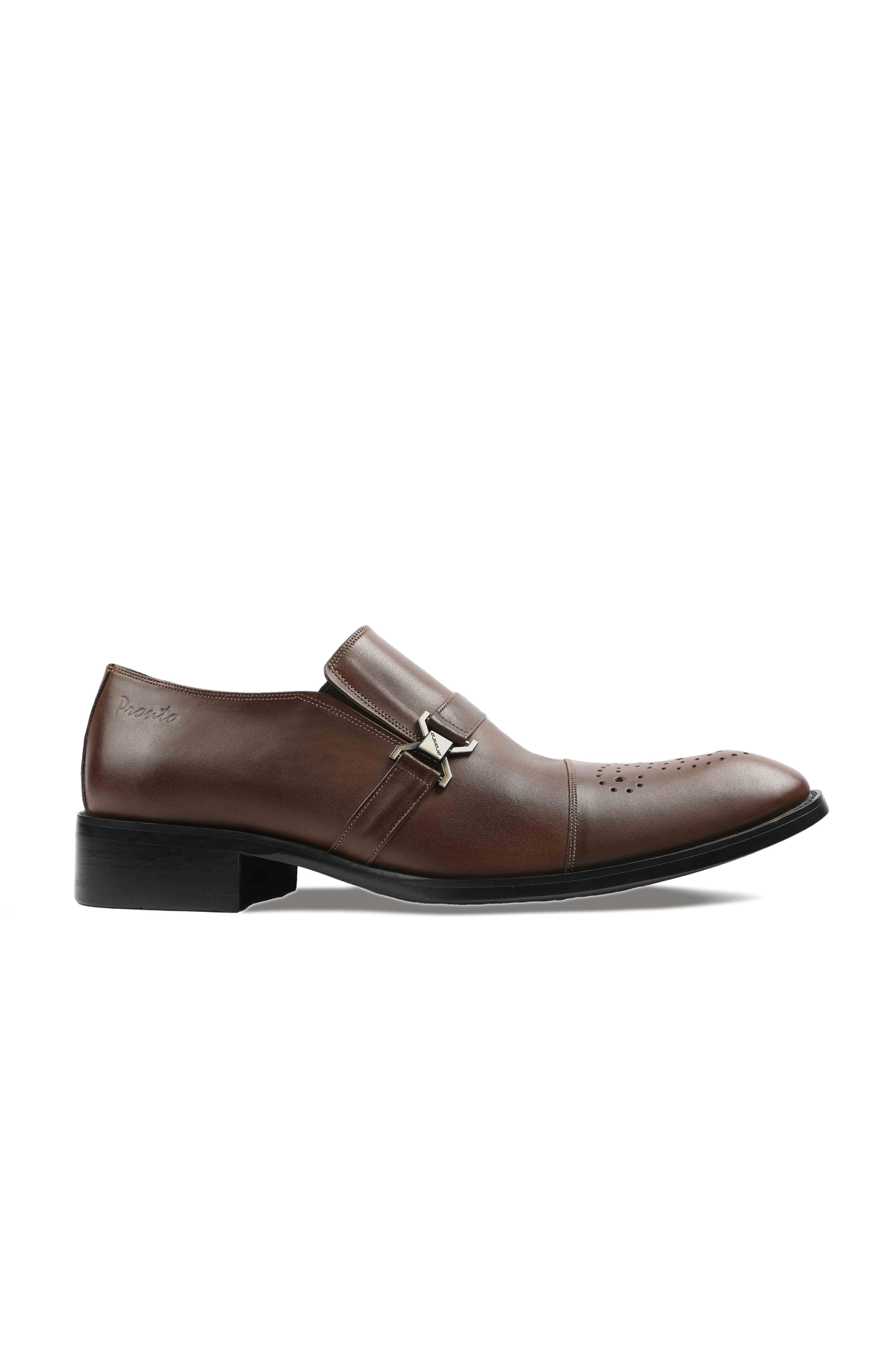 Cap Toe Strap Loafer
