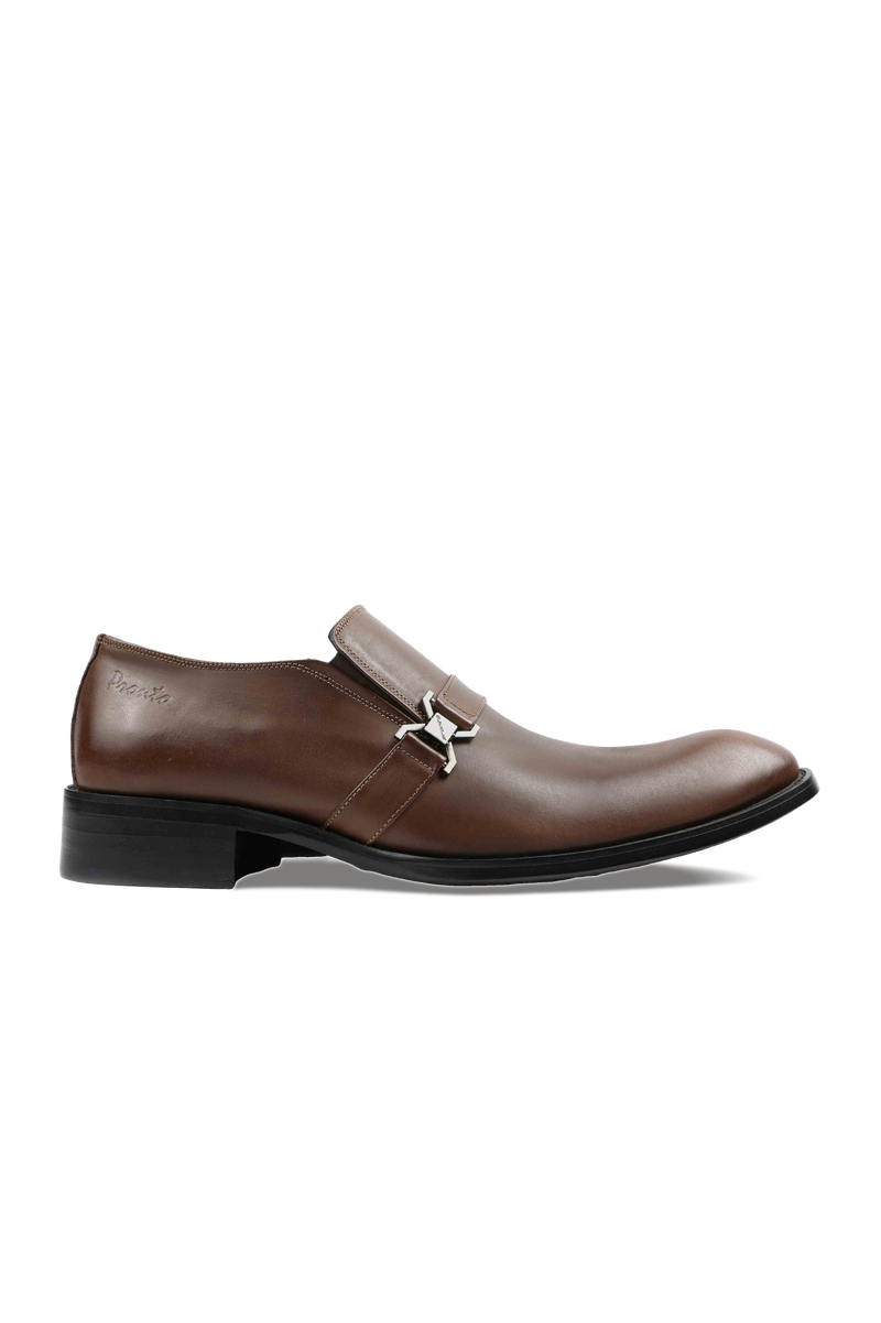 Plain Toe Strap Loafer