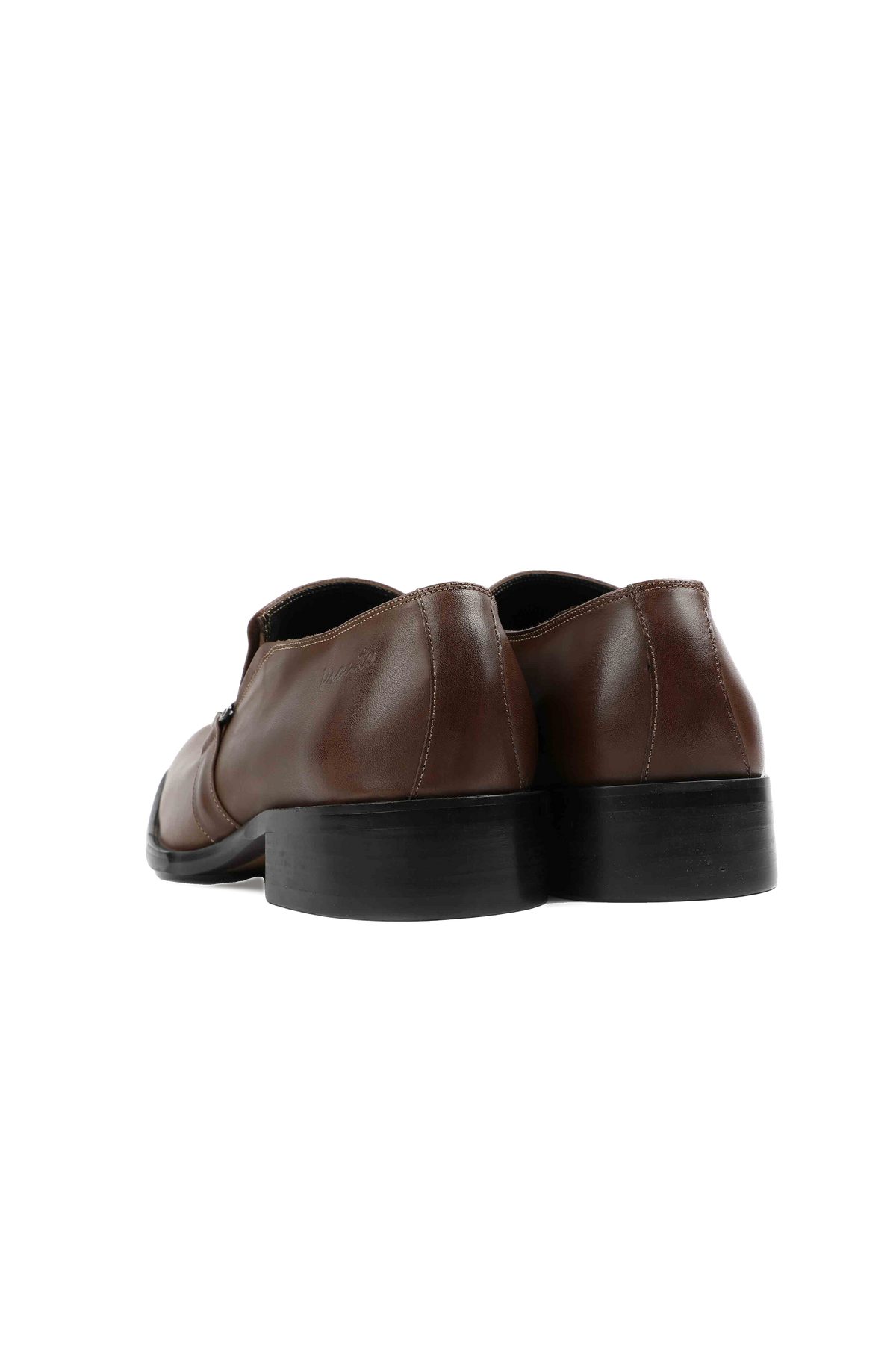 Plain Toe Strap Loafer