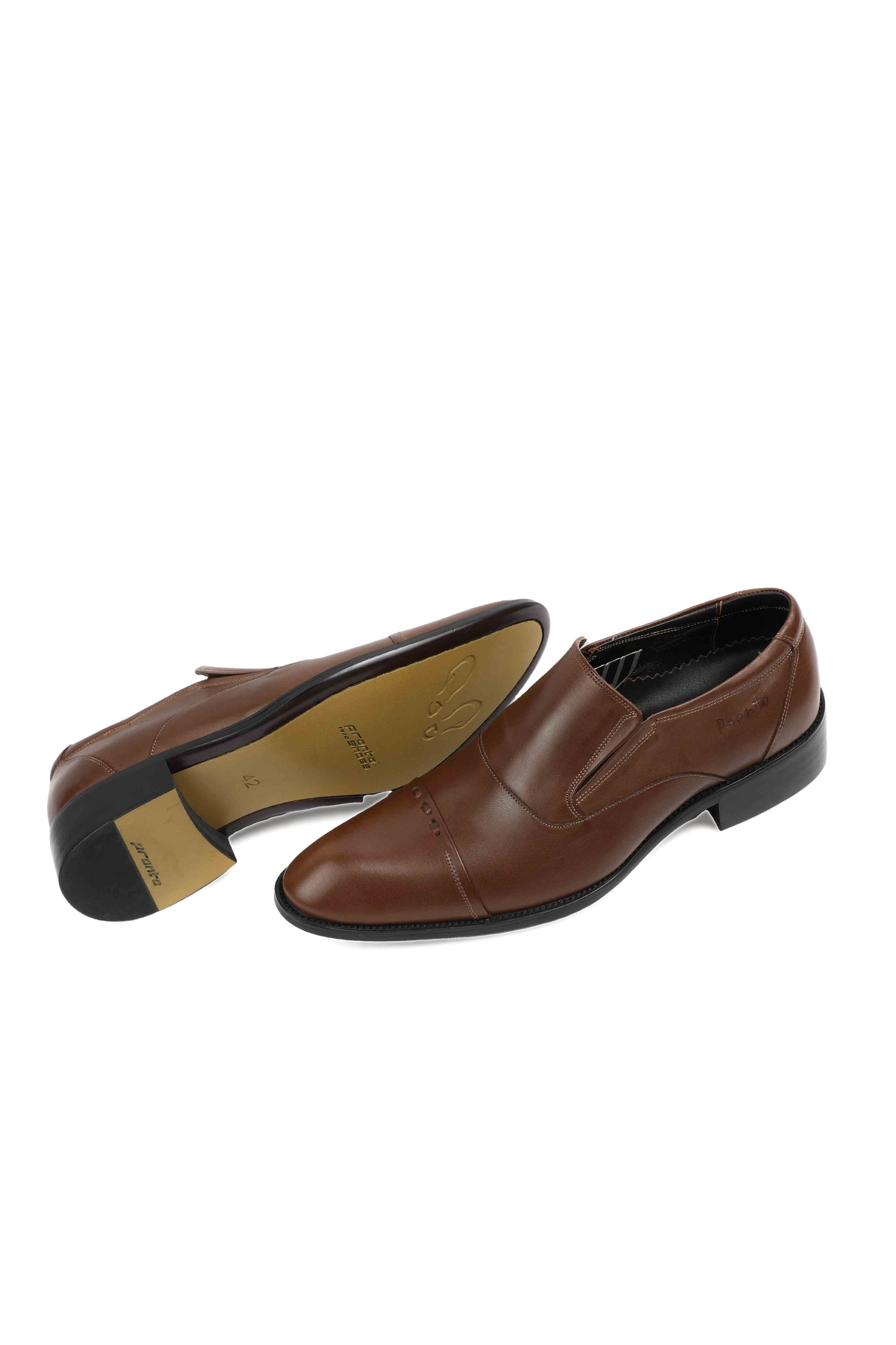 Cap Toe Strap Loafer