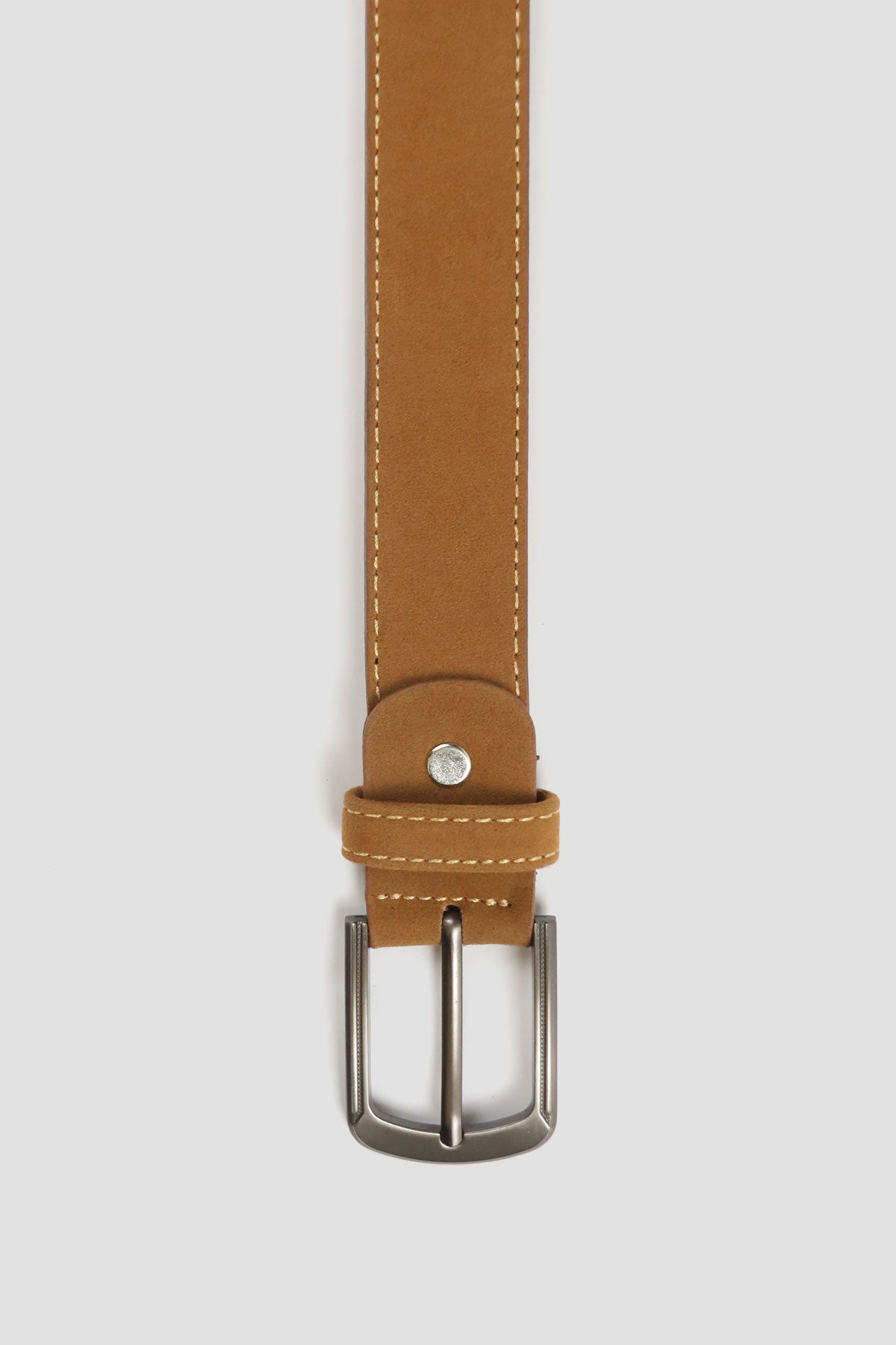 Suede Stitched Belt