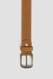 Suede Stitched Belt