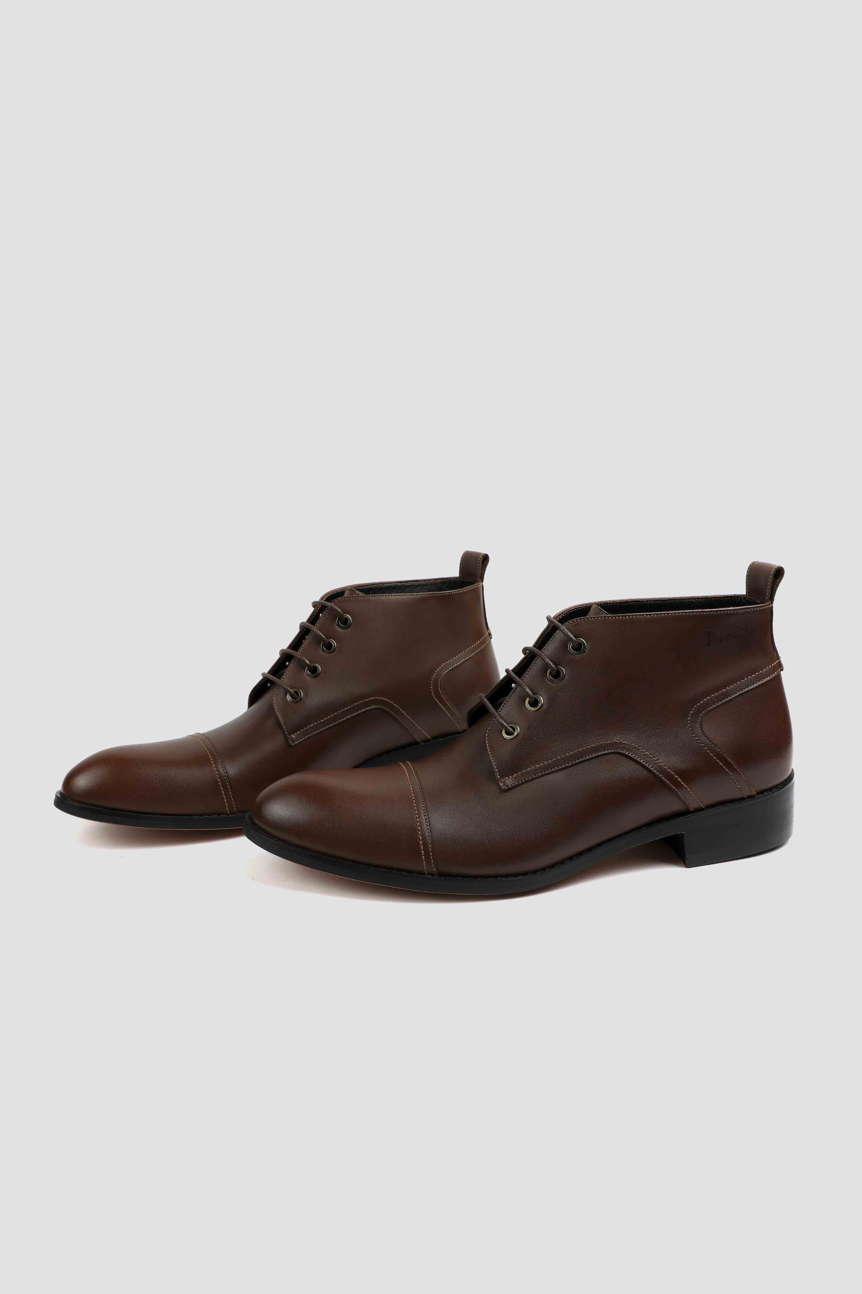 Cap Toe Derby Boot